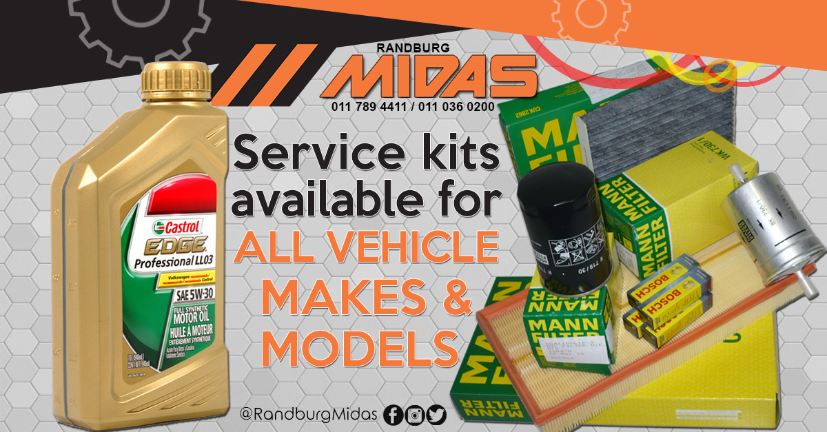 Service kits for all vehicle make and models