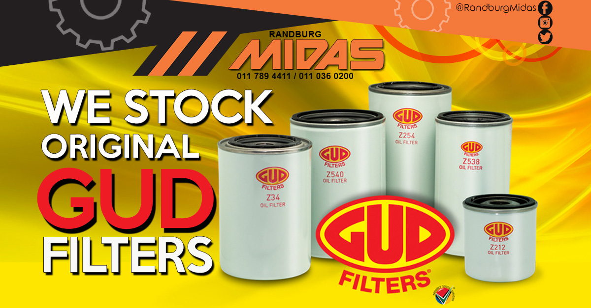 We stock original GUD filters