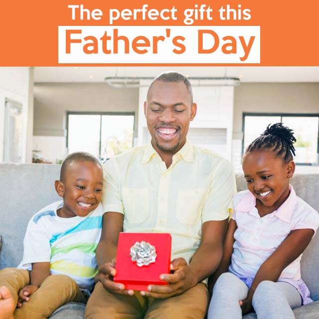 Spoil dad this Fathers Day