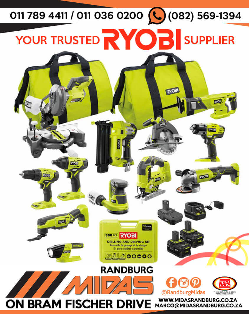 Your trusted Ryobi supplier