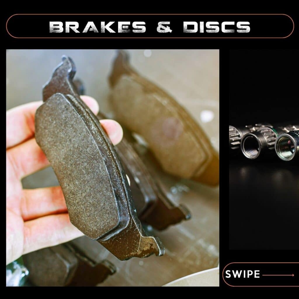 brake pads and discs